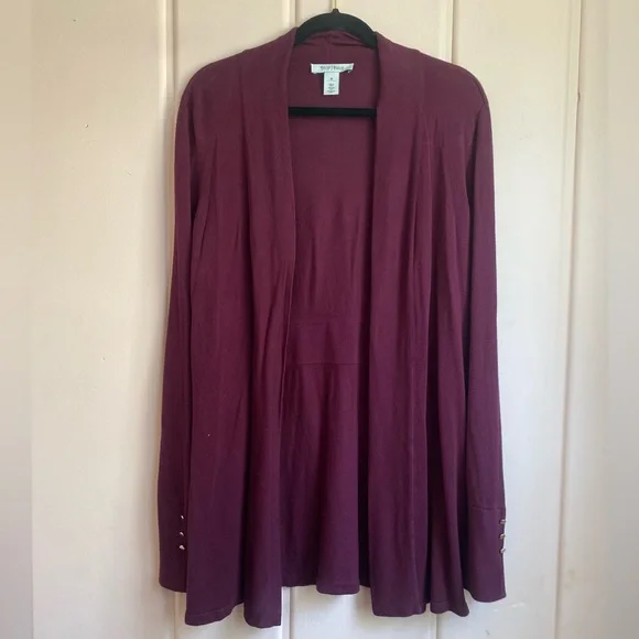 SALE White House Black Market Purple Sweater - Picture 1 of 6